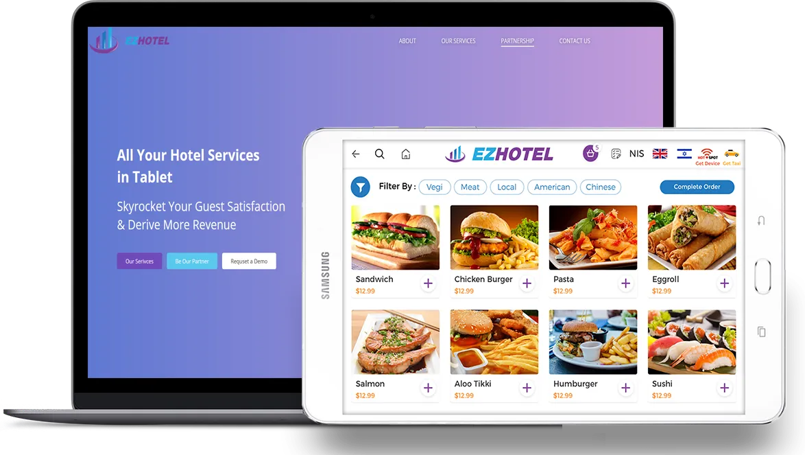 הפרויקט EZHOTEL